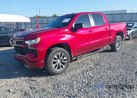 2024 Chevrolet Silverado 4Wd Short Bed Rst z USA, uszkodzony, nr VIN 3GCUDEED1RG150609